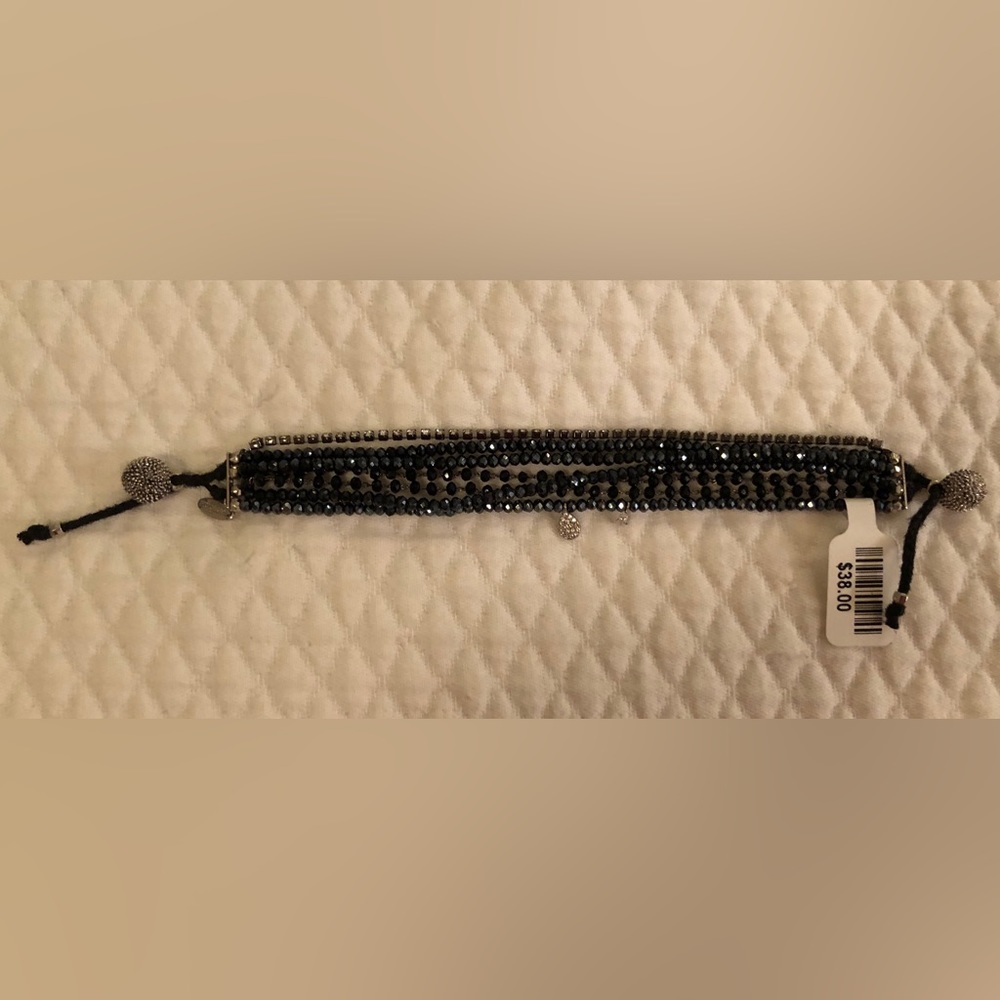 Anthropologie Shine Bright Beaded Bracelets  NWT. Red and Black - Picture 8 of 8